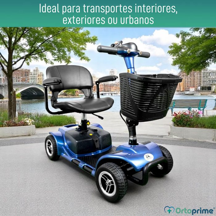 Scooter para Mobilidade Reduzida Desmontável | 4 Rodas