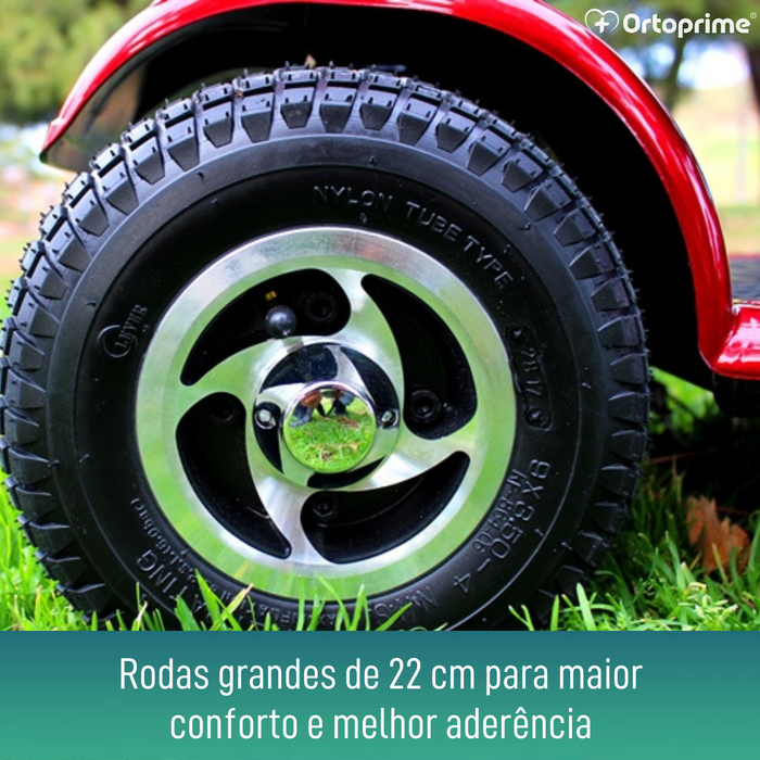 Scooter Mobilidade Reduzida Dobrável | Amortecimento Integral