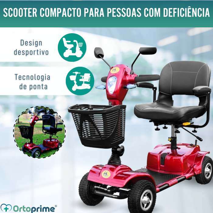 Scooter Elétrico para Deficientes | Dupla Amortização