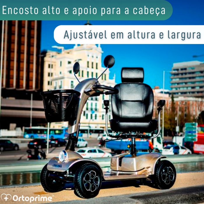 Scooter Elétrica para Adultos de Alta Gama | 4 Rodas