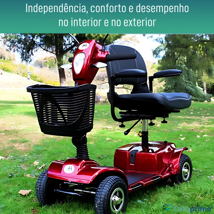 Scooter Elétrico para Deficientes | Dupla Amortização