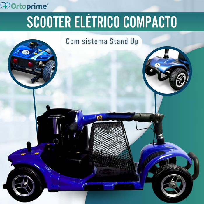 Scooter para Mobilidade Reduzida Desmontável | 4 Rodas