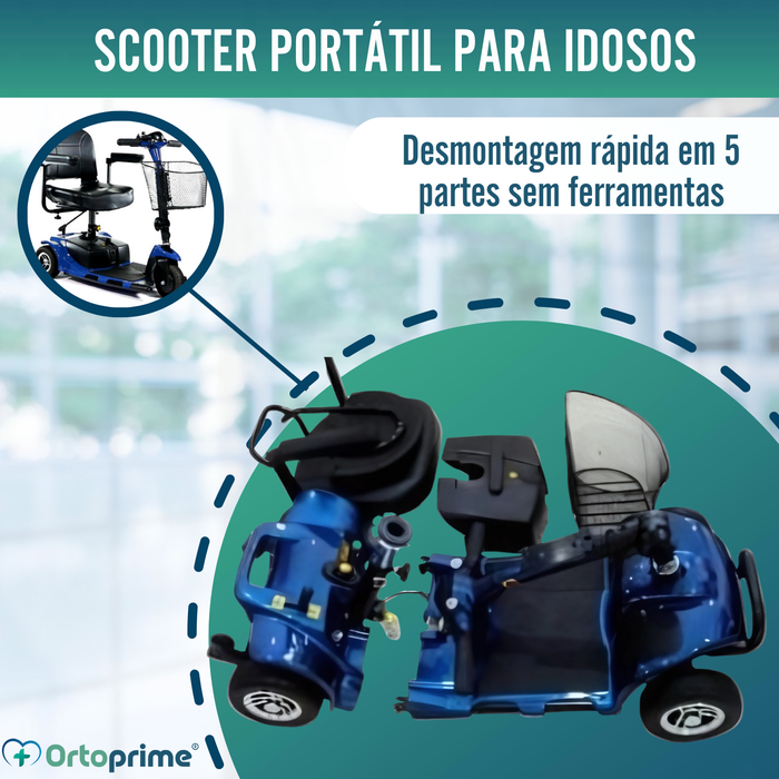 Scooter Elétrico com Sistema Stand Up | 3 Rodas