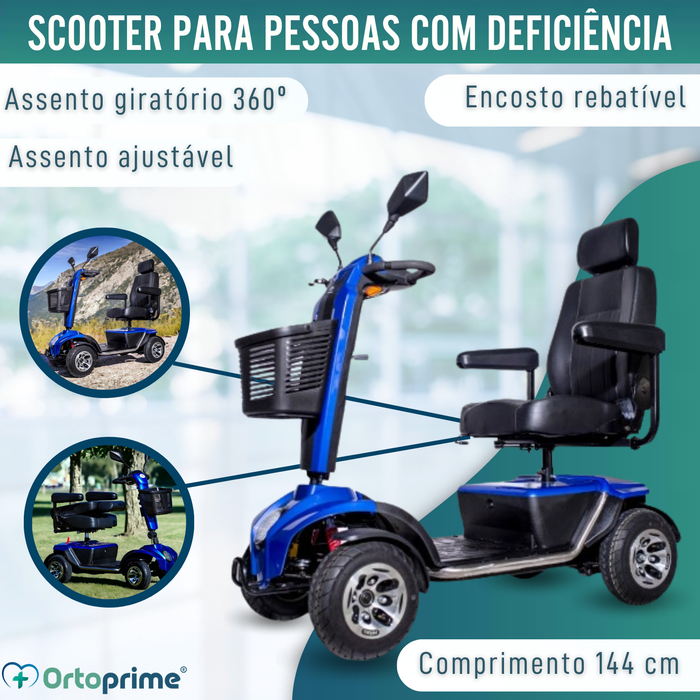 Scooter para Deficientes de Última Geração | Todo o Terreno