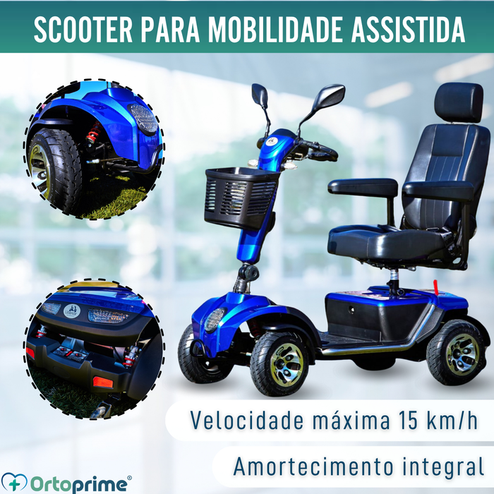 Scooter para Deficientes de Última Geração | Todo o Terreno