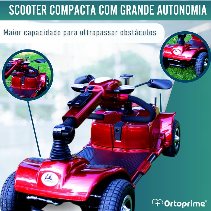 Scooter Elétrico para Deficientes | Dupla Amortização