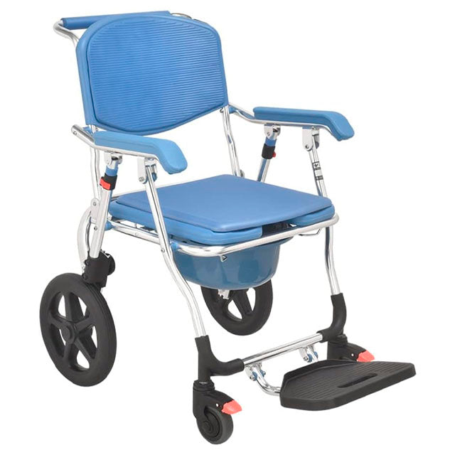 Cadeira de Rodas Dobrável com Sanita Incorporada e Extraível