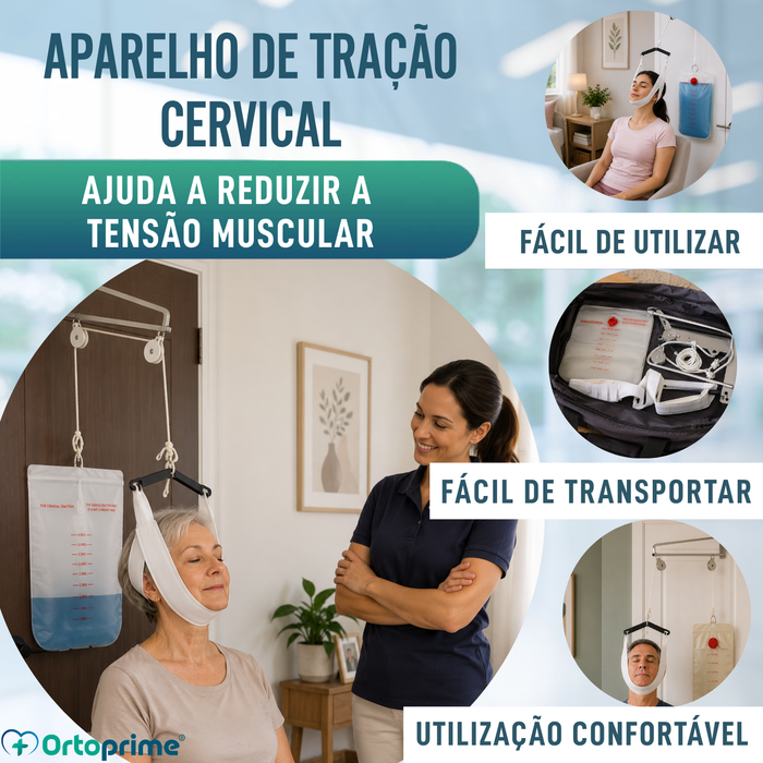 Polia de Tração Cervical Portátil
