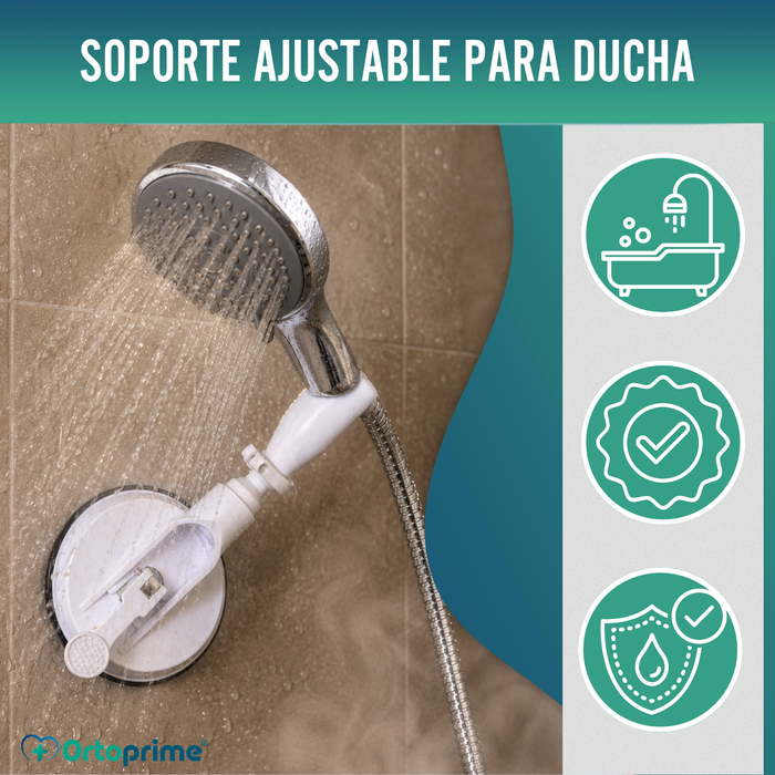 Suporte de Chuveiro com Ventosa e Alavanca | Universal