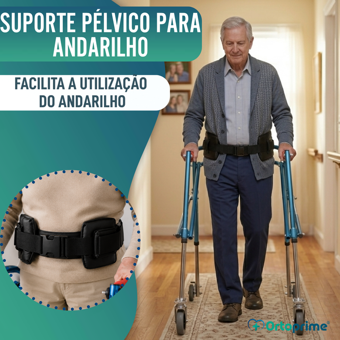 Suporte Pélvico para Andarilho | Estabilizador da Anca
