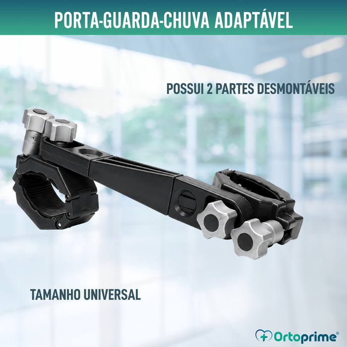 Porta-Guarda-Chuva Universal para Cadeiras e Andarilhos