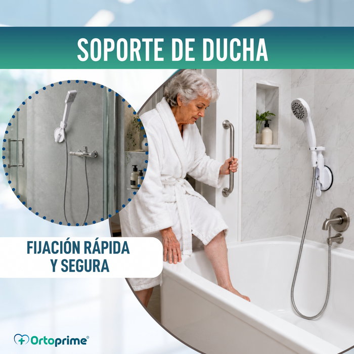 Suporte de Chuveiro com Ventosa e Alavanca | Universal