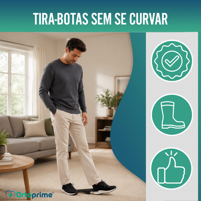 Calçador de Plástico Antideslizante Ortopédico | 13 cm