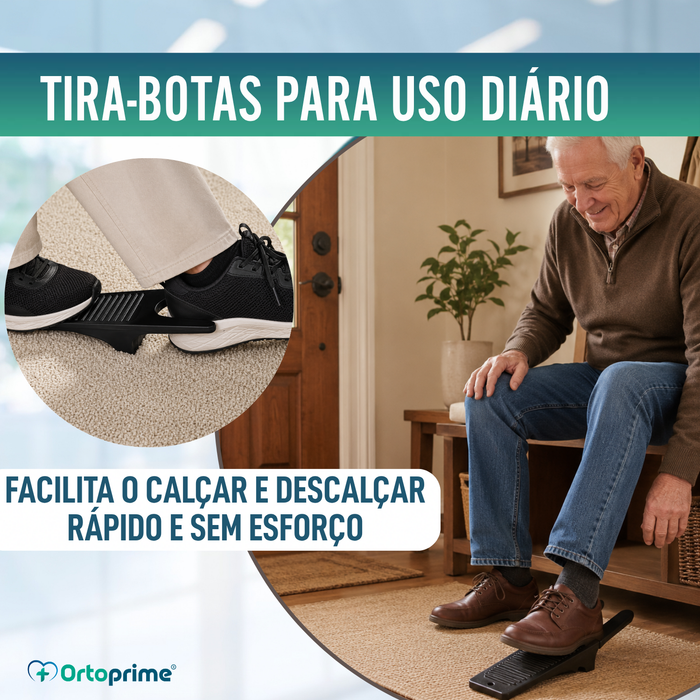 Calçador de Plástico Antideslizante Ortopédico | 13 cm