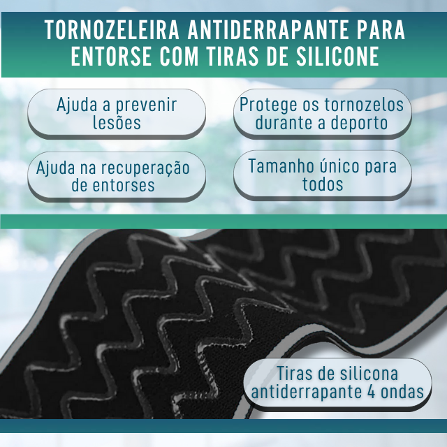 Tornozeleira Estabilizadora | Suporte para Entorse