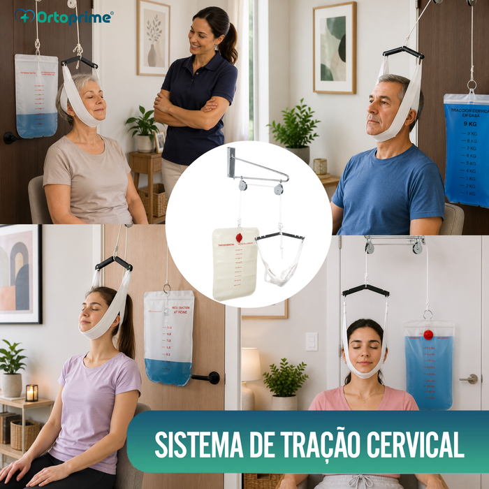 Polia de Tração Cervical Portátil