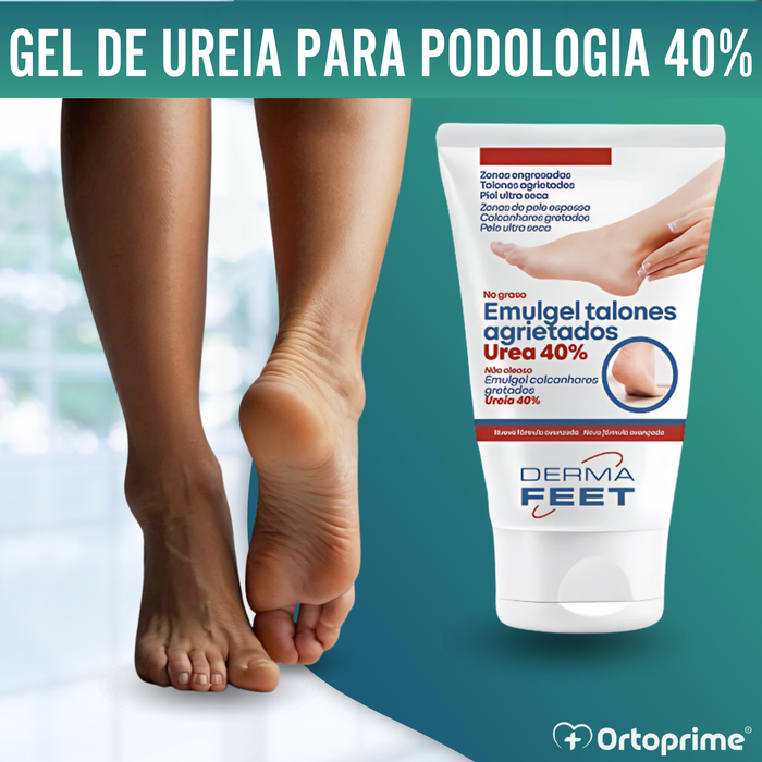 Gel para Calcanhares Rachados | Concentração de Ureia 40%