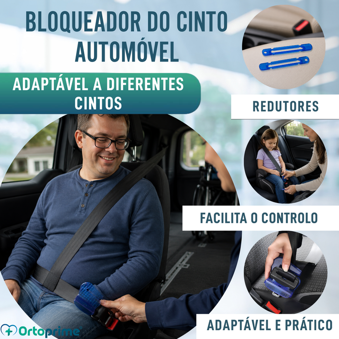 Bloqueio para Cinto de Segurança com Chaves