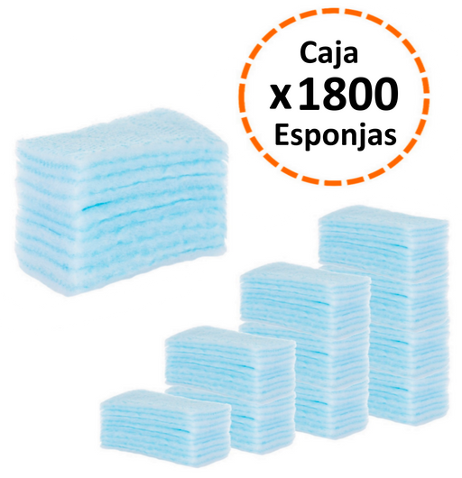 Esponjas Desechables Caja 1800 Unidades Annote - OrtoPrime
