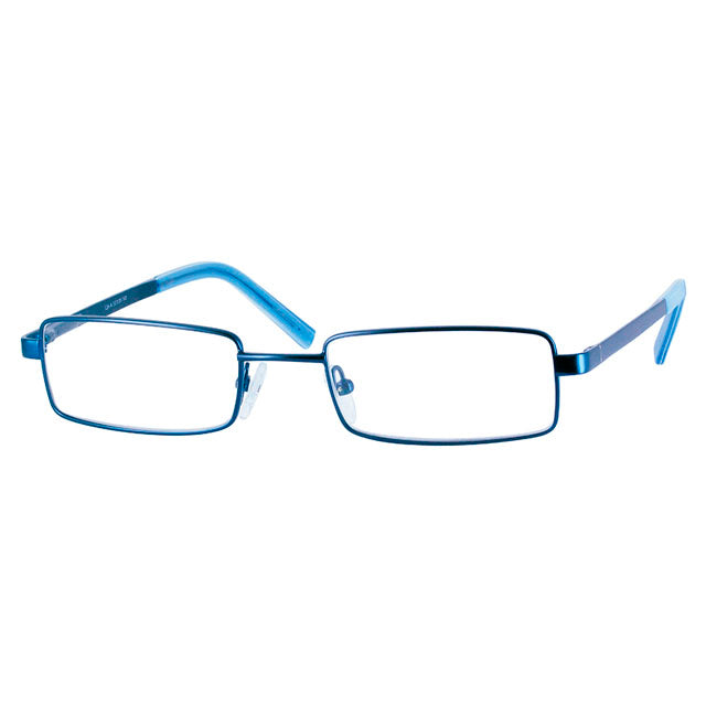 Óculos para Presbiopia com Armação Metálica Retangular