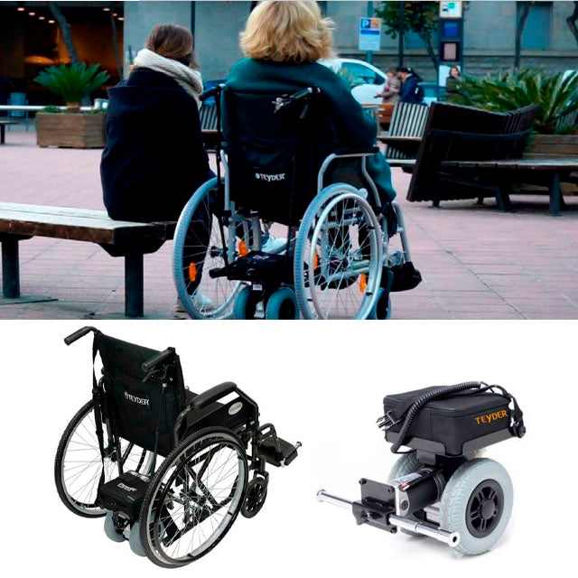 Motor Para Cadeira de Rodas Ultra Potente Controlo de Velocidade e Rodas