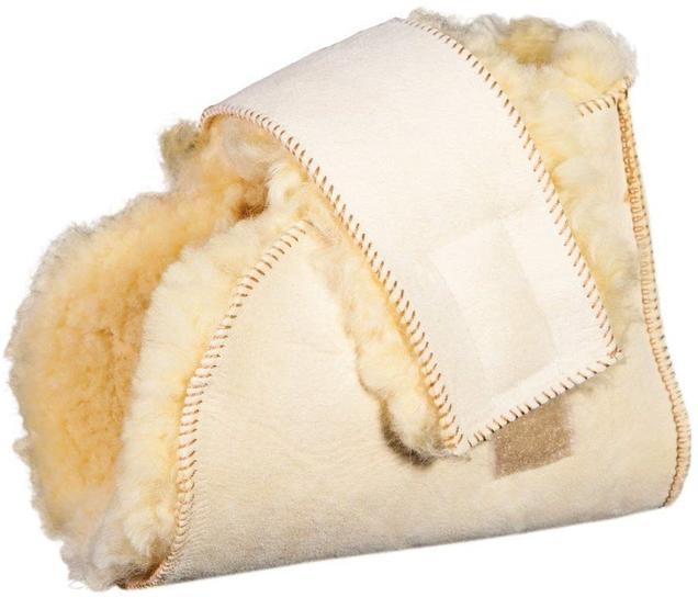 Chinelo Anti-Escaras com Lã de Cordeiro Premium - Pé Direito