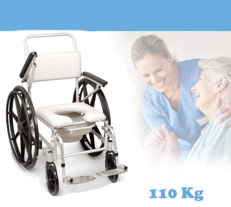Cadeira Sanitária de Autopropulsão - Mobilidade Reduzida