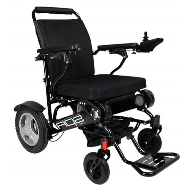 Cadeira De Rodas Elétrica Dobrável Com Joystick Movimento 360º
