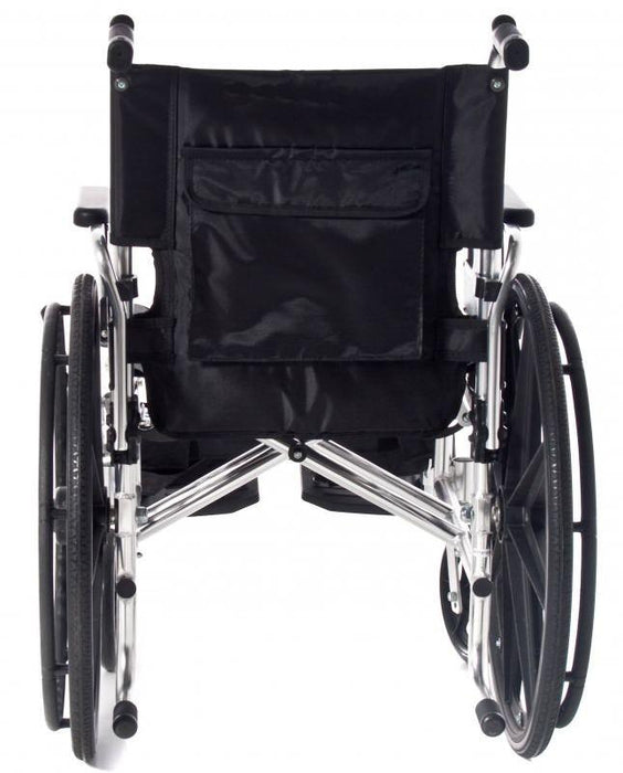 Cadeira de Rodas em Alumínio Cromado