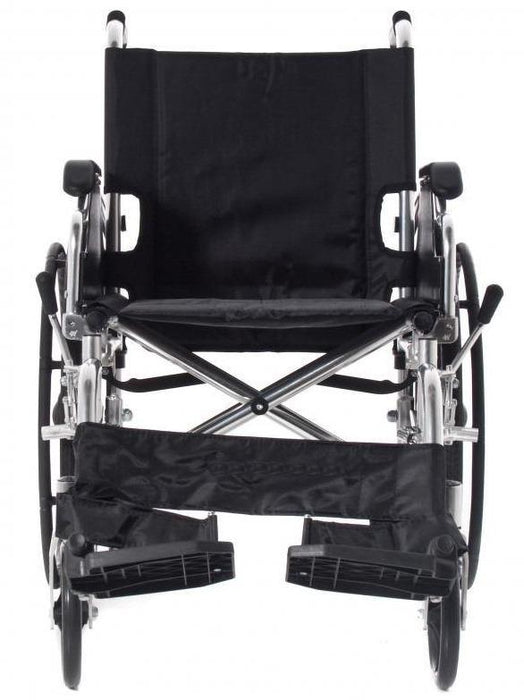 Cadeira de Rodas em Alumínio Cromado