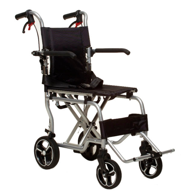 Mini Cadeira De Rodas Dobrável Para Transporte Em Espaços Confinados