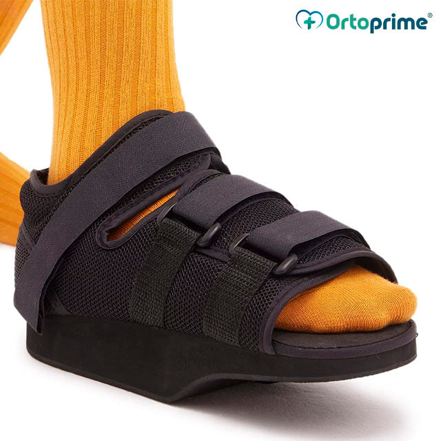 Sapato Pós-Cirúrgico Bilateral Ajustável com Velcro - 3 Tamanhos